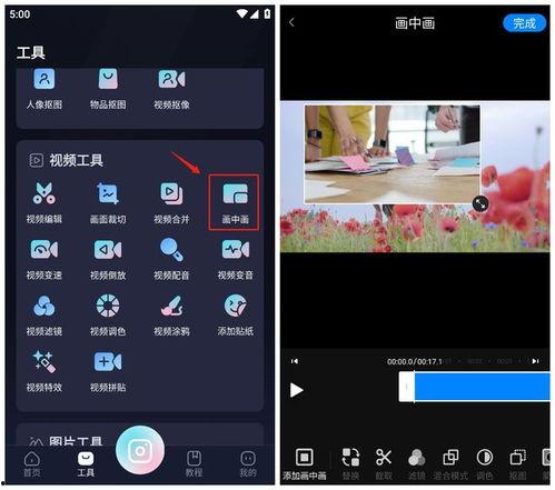 视频画中画软件